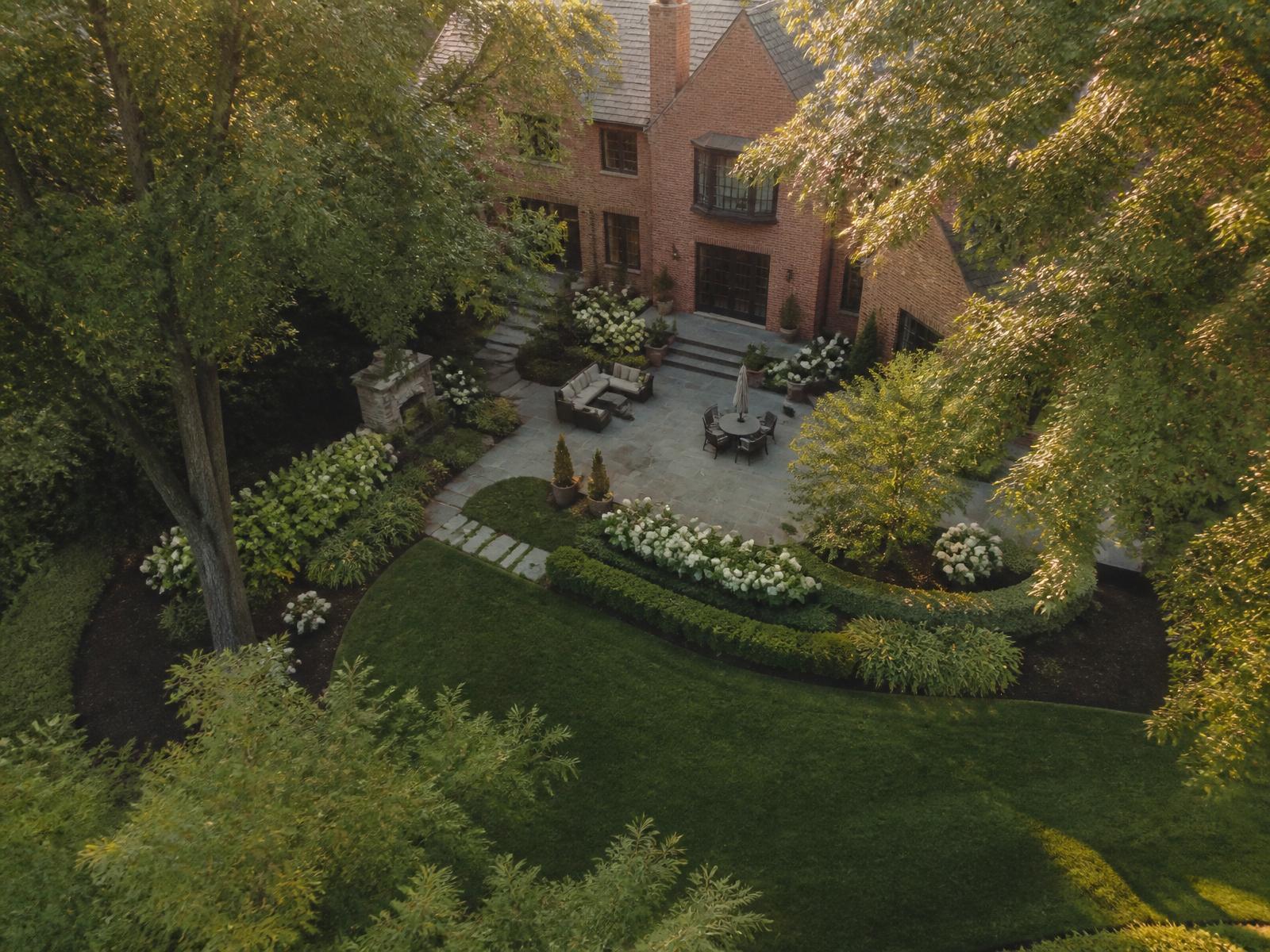Spring Mill from above